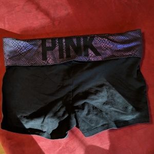 vs PINK yoga shorts